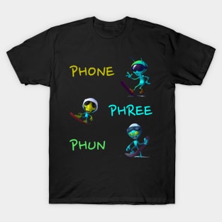 Phone Phree Phun TShirt T-Shirt